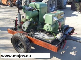 Deutz F2L 712 Mafell Stromagregat 220/380 V auf Lafette