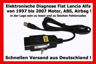 Fiat Alfa Lancia Diagnose Interface USB MotorABS,Airbag