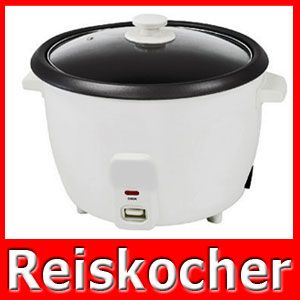 Reiskocher 0,5L 200W Messbecher + Löffel Minireiskocher