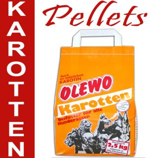 kg Olewo Karotten Pellets   wertvolles Beifutter für alle