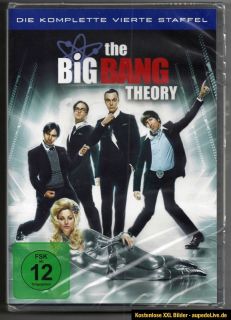 DVD Box THE BIG BANG THEORY komplette Staffel 4 / Season 4 deutsch