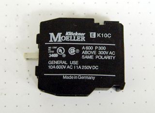 Moeller EK10C Kontaktelement e K10C 1 Schließer B/728