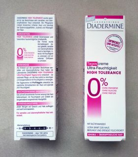 50 ml Diadermine High Tolerance Tagescreme