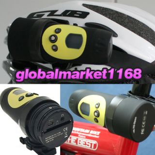 HD 720P 30FPS Waterproof Outdoor Sport Bike Helmet Action Camera DVR