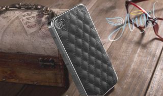 iGard® iPhone 4/4S Luxury Line Echt Wild Leder Schutzhülle Case