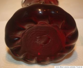 GEFLOCHTENES GLAS ANSEHEN Alte Vase &TOPAntique Murano Glass