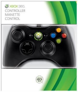 OFFICIAL XBOX 360 WIRELESS CONTROLLER (BLACK) Xbox 360 *NEW & SEALED