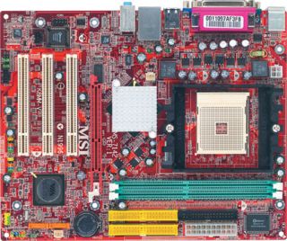 Bundle MSI K8MM V AMD Sempron 3100+ Kühler MS 7142 µATX