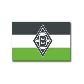 Borussia M Gladbach Hissfahne Logo *NEUWARE*