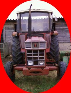 IHC 744 Traktor, Trecker, Ackerschlepper, Schlepper