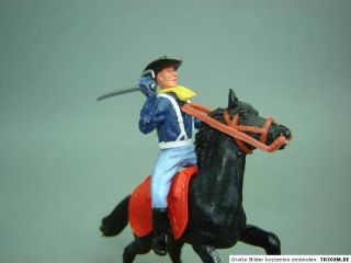 Nordstaatler Soldat mit Säbel Reiter auf Pferd Timpo Toys Figur guter