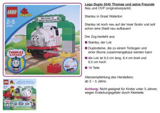 LEGO duplo 5545 Thomas und seine Freunde, Lok, Eisenbahn, selten, Neu