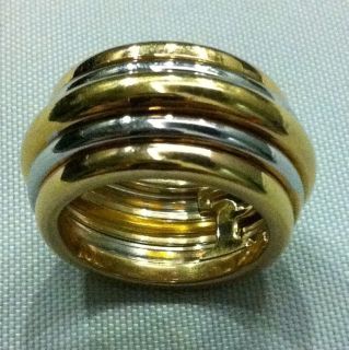 Piaget Possession Ring 18k 750 Gold 20grams Rare Ring Size 53