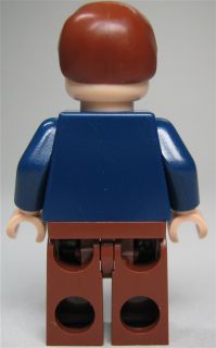 LEGO Star Wars Figur Han Solo (offene Jacke, aus Bausatz 8129) mit