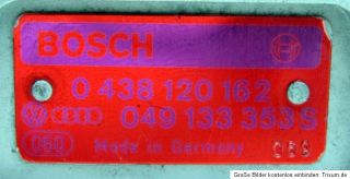 Bosch K Jetronic Luftmassenmesser 0438120162 049133353S Mengenteiler