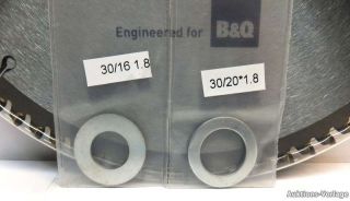 Bosch / B&Q Hartmetall 1 x Kreissägeblatt 250 x30/20/16mm 80 Z