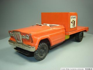 Kaiser Jeep US Car Blechspielzeug Made in Japan Blechauto PKW ca. 70er
