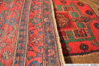 Antik Handgeknüpfter Perser Teppich Malayer Kurde Iran Tappeto