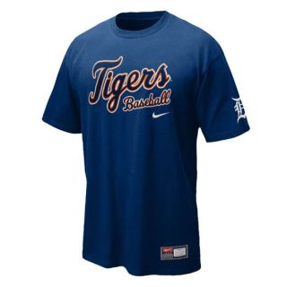 Shirt NIKE   Detroit TIGERS   NEU   Practice   Official MLB