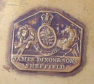 Gr. Tablett   versilbert   James Dixon & Sons   Sheffield um 1920