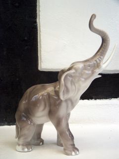 alter Elefant,Keramik,gemarkt Portelanul Alba Iulia