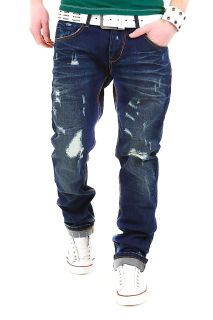 modell m 772 farbe blau material 100 % baumwolle herren jeans in blau