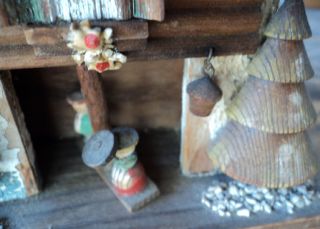 Miniatur Holz Schwarzwaldhaus oder Erzgebirge schön
