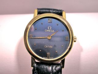 Omega De Ville Damen Armbanduhr 750 er Gelbgold