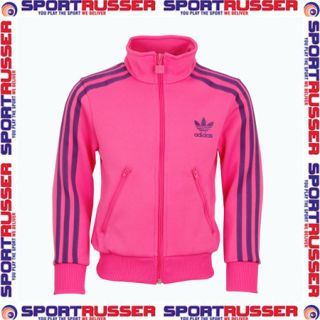 Adidas Kinder Jacke Firebird TT pink/violet