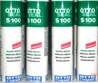 100ml/ 1,30€) OTTOSEAL S100 Otto Sanitär Silikon flashgrau C787