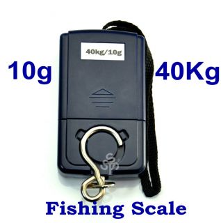 10g 40Kg Digital Hanging Luggage Fishing Weight Scale Portable & Hot