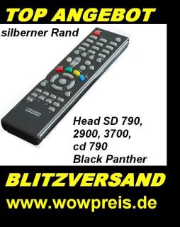 HEAD SD 790 2700 2900 3700 Black Panther Fernbedienung SONERANGEBOT