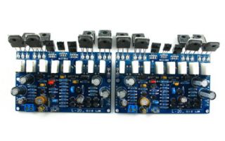 L20 Audio power amplifier Kit 2pcs 350W+350W B817 D1047