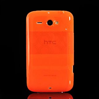 TPU Silikon Tasche Case Hülle Schale + Folie für HTC CHACHA A810E