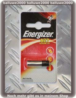 Batterie A27 Energizer E27A ( L828 MN27 GP27A ) 12V