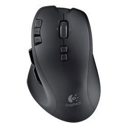 Logitech G700 kabellose Gaming Maus wiederaufladbar 13 Tasten schwarz