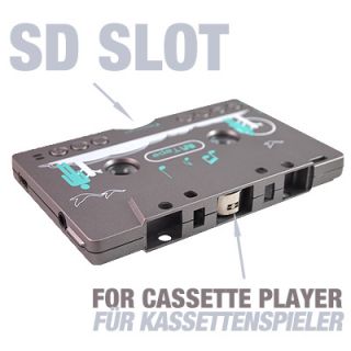 No170  KASSETTE ADAPTER TAPE PLAYER AKKU/SD/USB