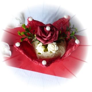Tischdeko 110 P Hochzeit  romantisch  Herzen rot