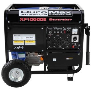 DuroMax XP10000E 10000 Watt Portable Gas Electric Start Generator   RV