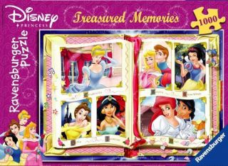 Ravensburger Puzzle 1000 Disney Tagebuch der Prinzessinnen