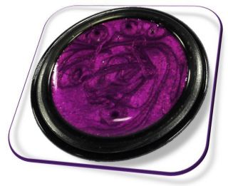 5ml Exclusiv Farbgel Metallic Purple UV Gel 848