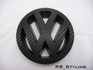 schwarz VW Zeichen Touran Golf 5 Plus Passat 3C Carbon