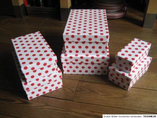 6x Geschenkbox Schachtel Geburtstag Aufbewahrung Boxen