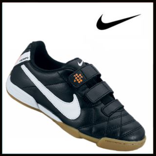 Nike Jr Tiempo V3 IC AF Black/White/Orange