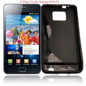 Samsung i9100 Galaxy S2 Silikon Handy Hülle Case Tasche Schutzhülle
