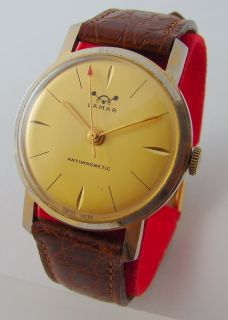 Lamar Uhr BF 866 Swiss Made Herrenuhr men gents wrist watch clock