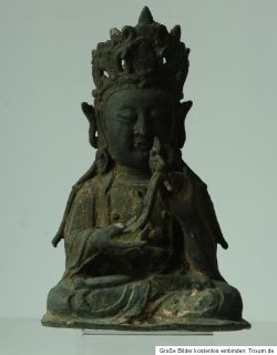 Guanyin, Bronze, China, Ming Dynastie, 16./17. Jh.