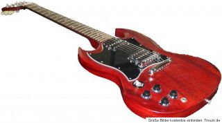 Gibson SG Special Faded WB Bj. 2006 mit Case Worn Cherry Linkshänder