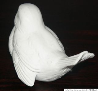 Porzellanfigur Goebel Hummel Spatz Vogel Sammelfigur weiß