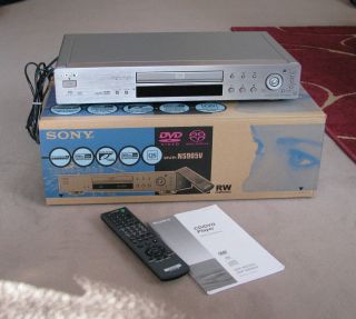 Sony DVP NS905V DVD Player SACD Player silber in OVP